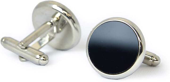 Amazon | タキシードステーション カフスボタン 黒オニキス 結婚式